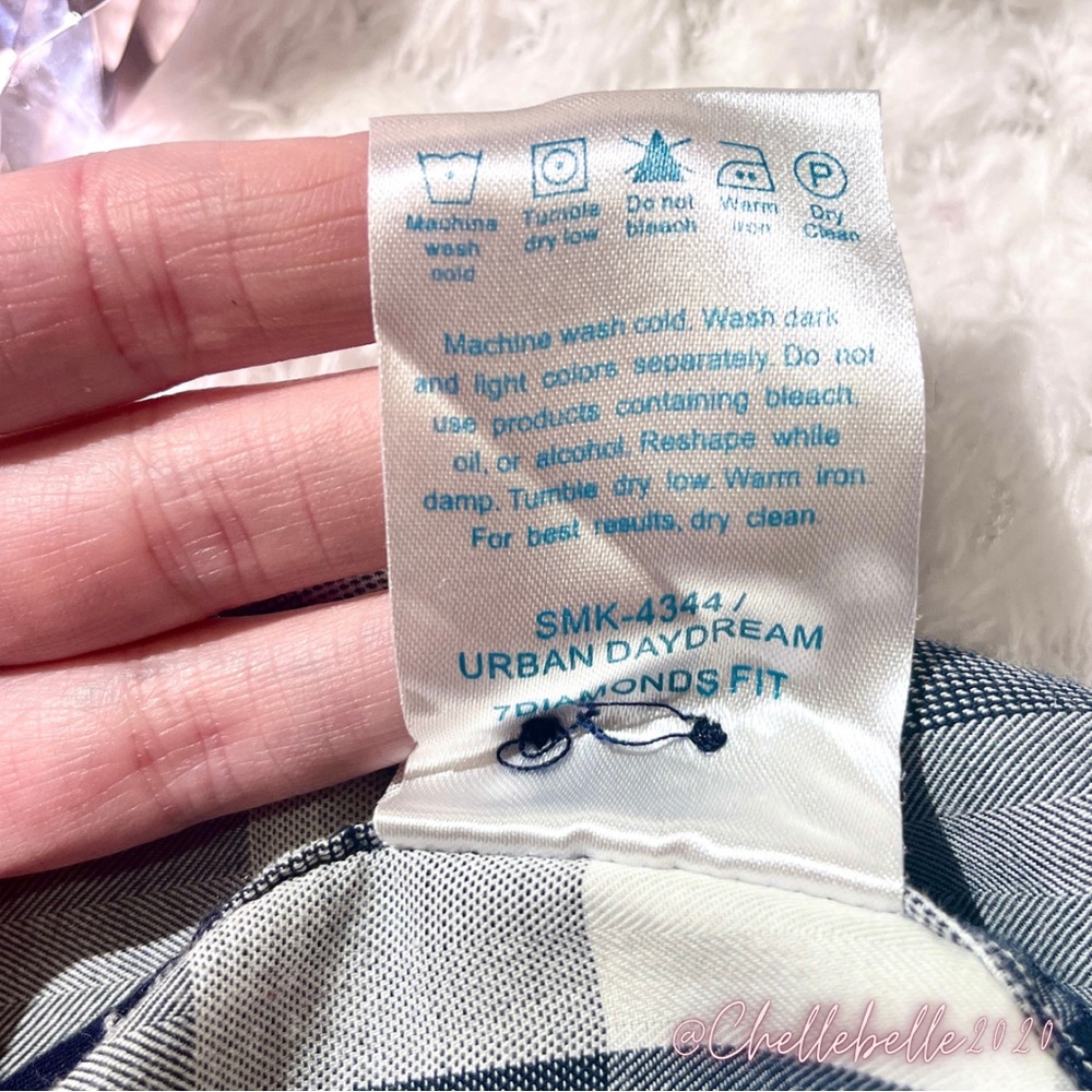 7diamonds Button Down Plaid Top - image 7